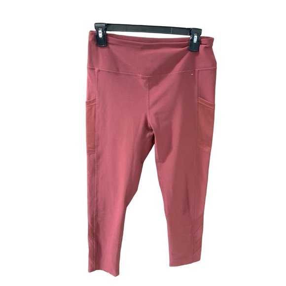 Mondetta Womens Size M Performance Luxury Rust Legging Pull On Pants - Picture 1 of 5